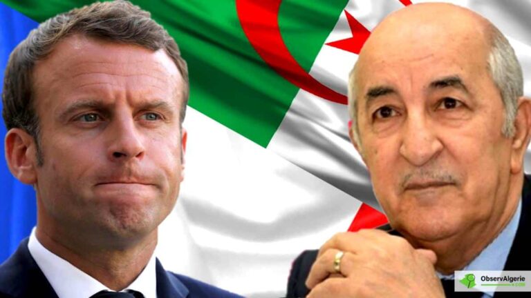 Photomontage OBS Algérie: Emmanuel Macron Et Abdelmadjid Tebboune Photomontage OBS Algérie: Emmanuel Macron Et Abdelmadjid Tebboune