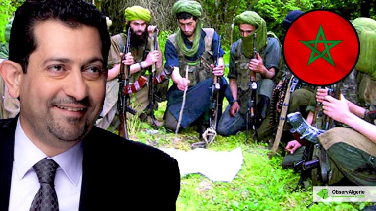 Montage : L'ex-directeur d'El Jazeera Yasser Abou Hilalah et un groupe terroriste Montage : L'ex-directeur d'El Jazeera Yasser Abou Hilalah et un groupe terroriste