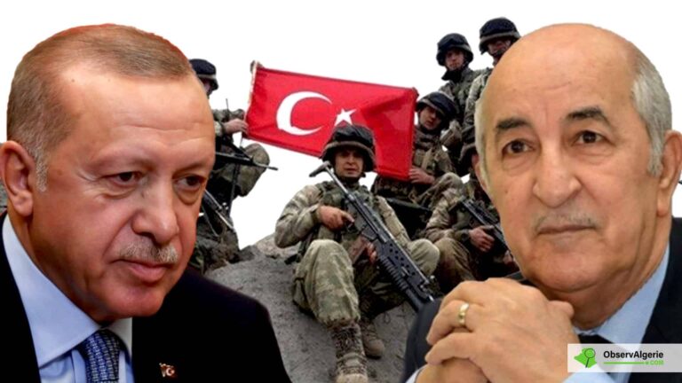 Les présidents algérien et turc, Abdelmadjid Tebboune et Tayyep Erdogan