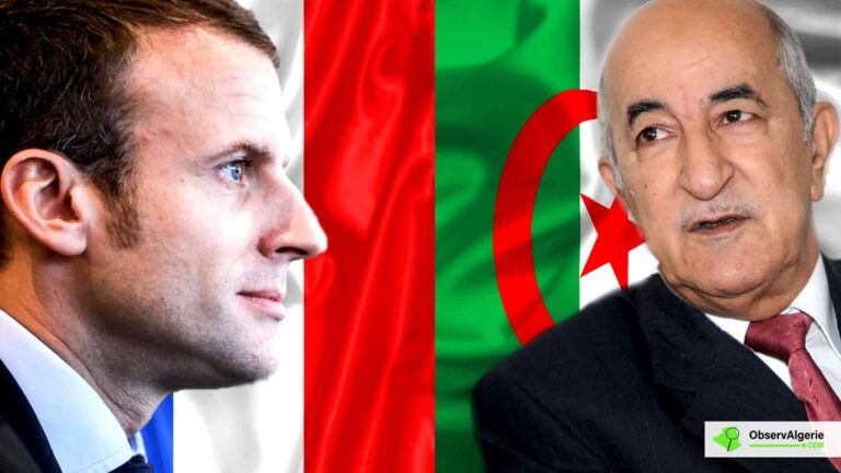 montage: macron et Tebboune