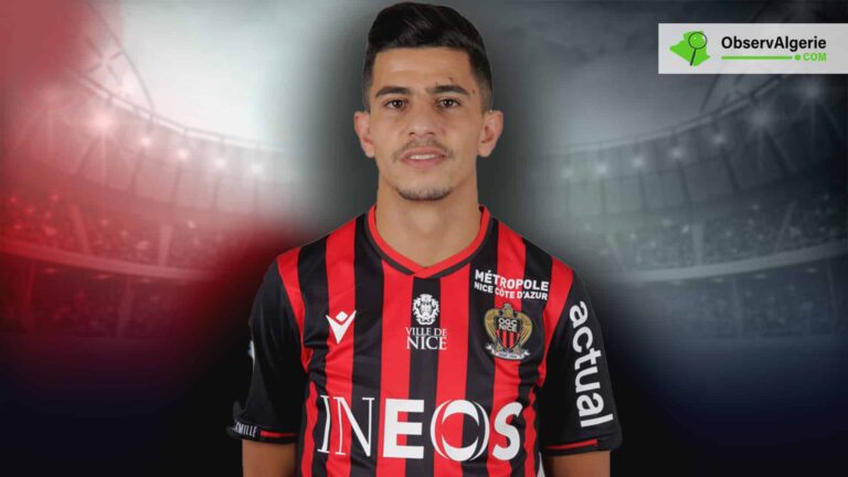 L'international algérien de l'OGC Nice Youcef Atal L'international algérien de l'OGC Nice Youcef Atal