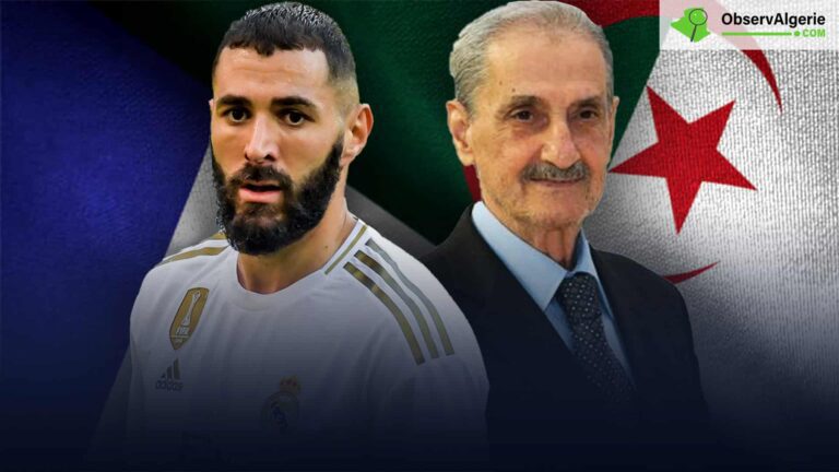 Karim Benzema, Hamid Haddadj et les drapeaux algérien et français