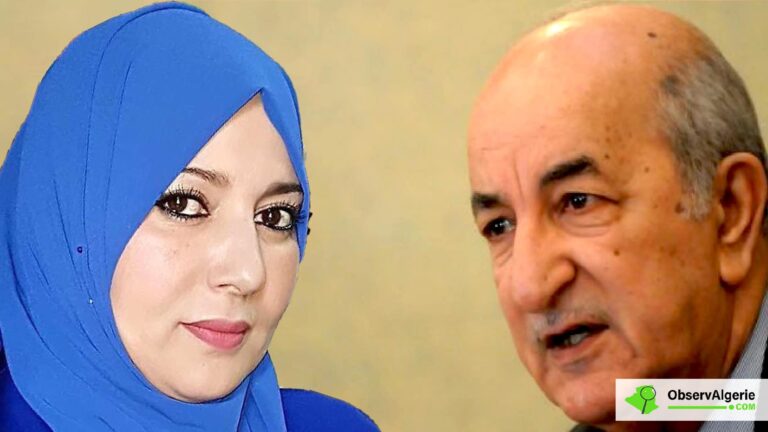 Abdelmadjid Tebboune et Naima Salhi