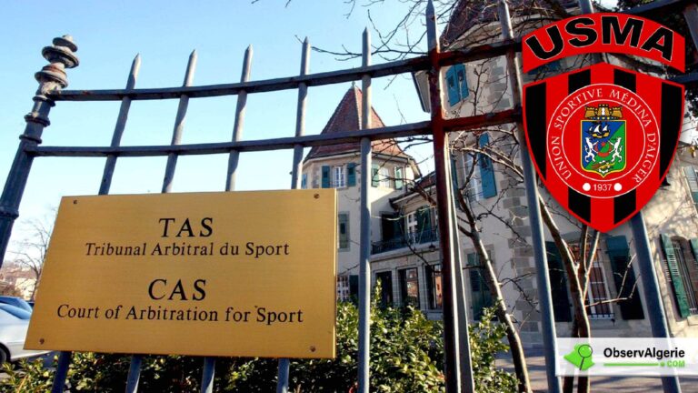 LE TRIBUNAL ARBITRAL DU SPORT SAISI PAR l'USMA LE TRIBUNAL ARBITRAL DU SPORT SAISI PAR l'USMA