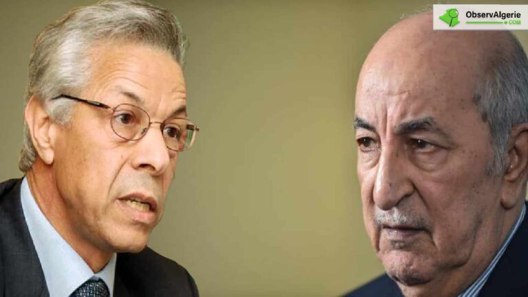Mouloud Hamrouche et Abdelmadjid Tebboune