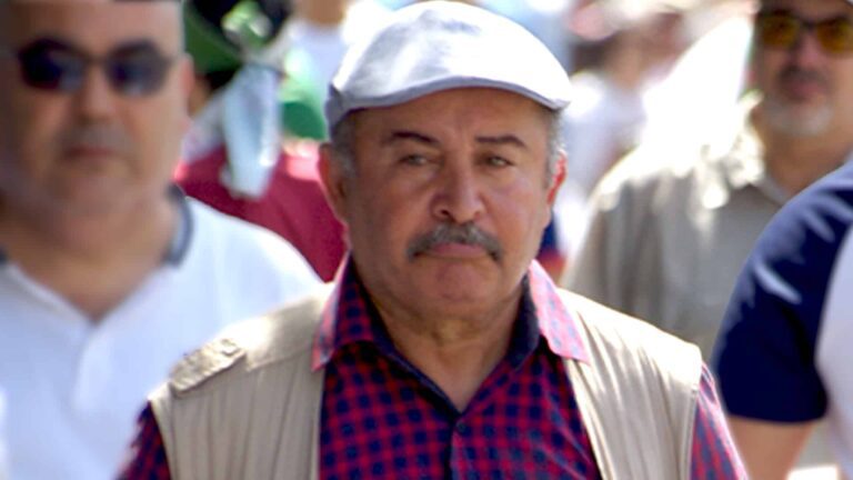 Kaddour Chouicha, vice-président de la Ligue algérienne pour la défense des droits de l'Homme (LADDH)
