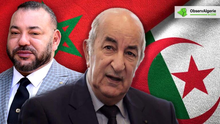 Photo montage : Abdelmadjid Tebboune et Mohammed VI