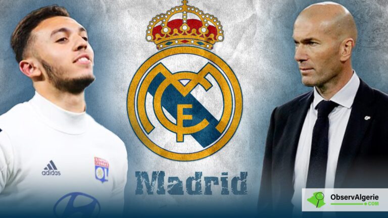 Photo montage : Amine Gouiri et Zinedine Zidane