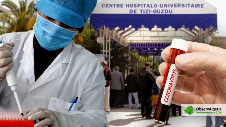 Photo montage : Deux cas suspects de Coronavirus isolés au CHU de Tizi Ouzou