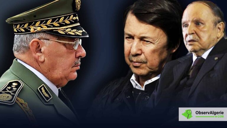 Montage : Ahmed Gaid Salah et les Bouteflika