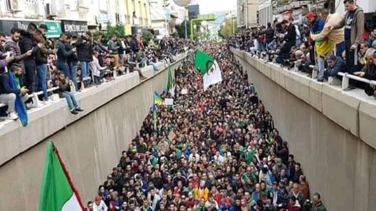 Manifestation populaire à Tizi Ouzou, le vendredi 21 février 2020