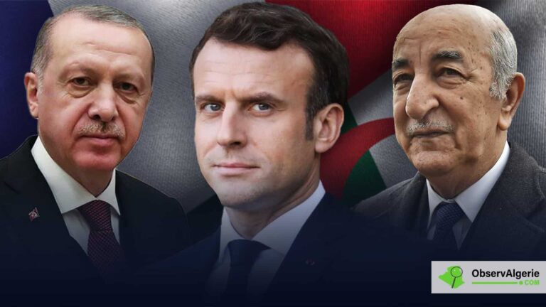 Erdogan, Macron et Tebboune