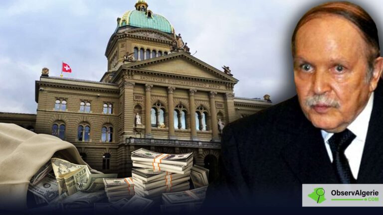 Montage : Bouteflika - Dollars - Palais Suisse