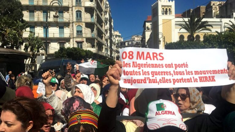 Manifestation de femmes à Alger