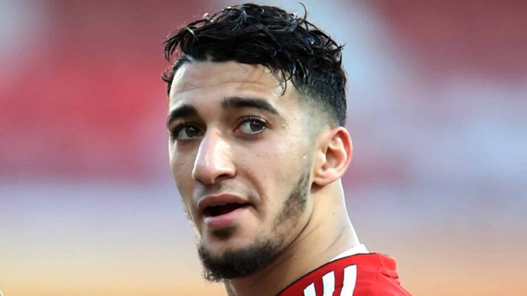 Saïd Benrahma, joueur algérien de Brentford FC, Angleterre