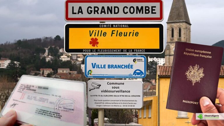 Photo montage : Carte de séjour et passeport français