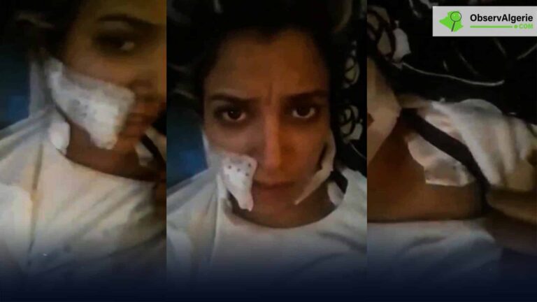 Photo capture : Cheba Nivin agressée par son mari