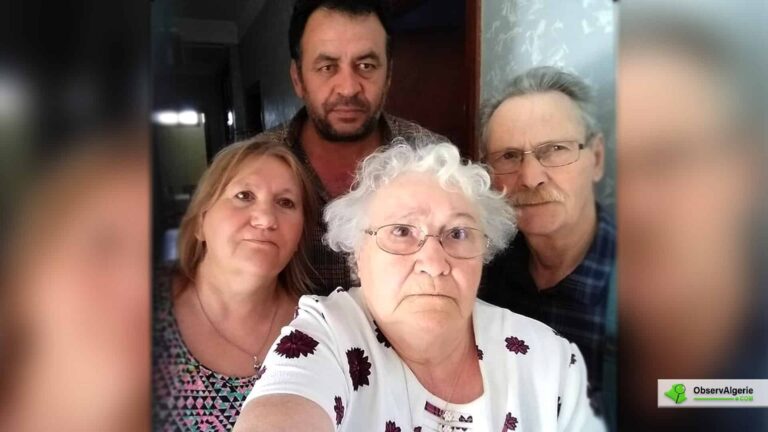 Photo : Famille française bloquée en Algérie