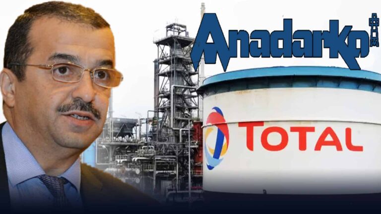 Montage : Logo Total - Mohamed Arkab Logo Anadarko - Montage : Logo Total - Mohamed Arkab Logo Anadarko -
