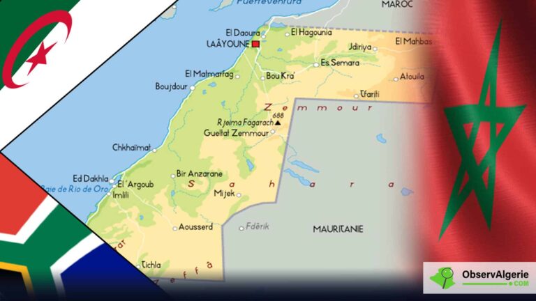 Montage : Drapeau Algérie - Maroc - Afrique du sud