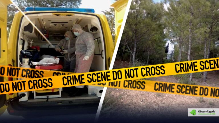Un homme évacué dans un fourgon de la protection civile