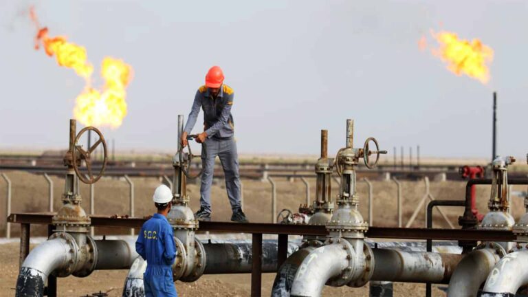 production de pétrole