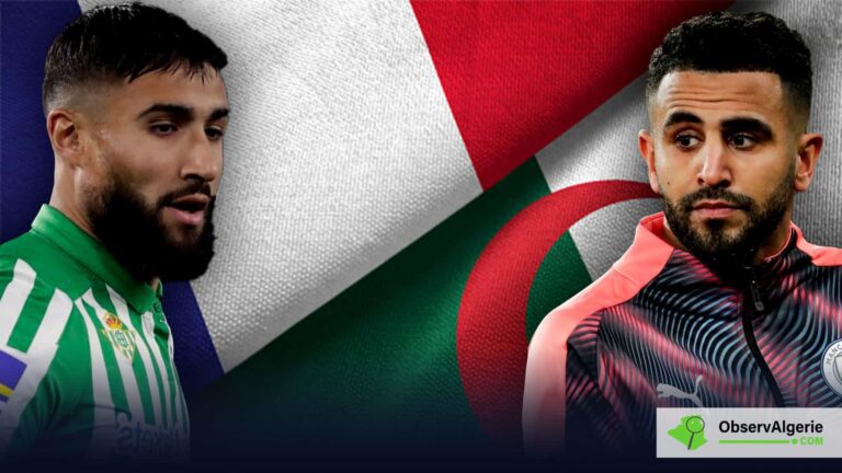 Montage : Drapeau France/Algérie - Riyad Mahrez - Nabil Fekir Montage : Drapeau France/Algérie - Riyad Mahrez - Nabil Fekir