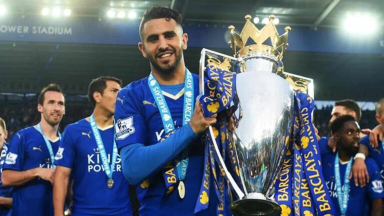 Riyad Mahrez dans le Top 50 des meilleurs joueurs d'Angleterre de la décennie