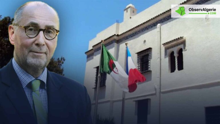 Photo : ancien ambassadeur de France en Algérie, Xavier Driencourt