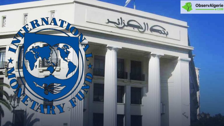 Montage : Banque d'Algérie - FMI