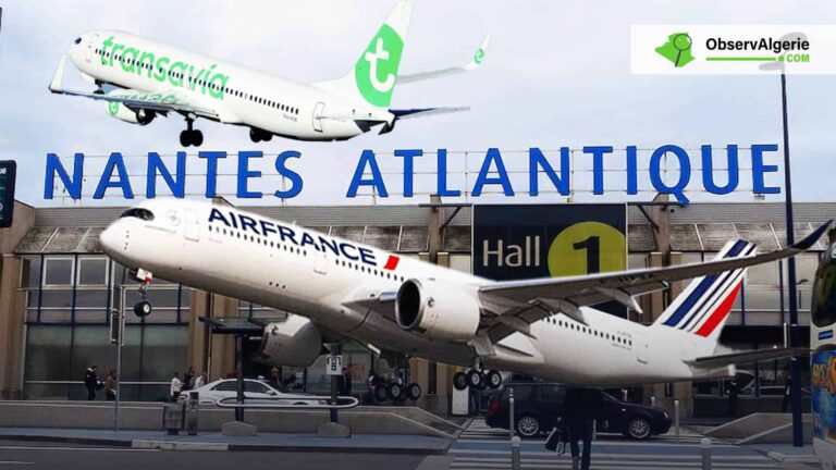 Montage : Aéroport de Nantes - Air France