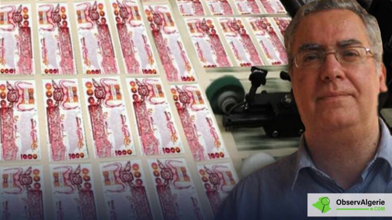 Montage : planche à billets de dinar - Raouf Boucekkine