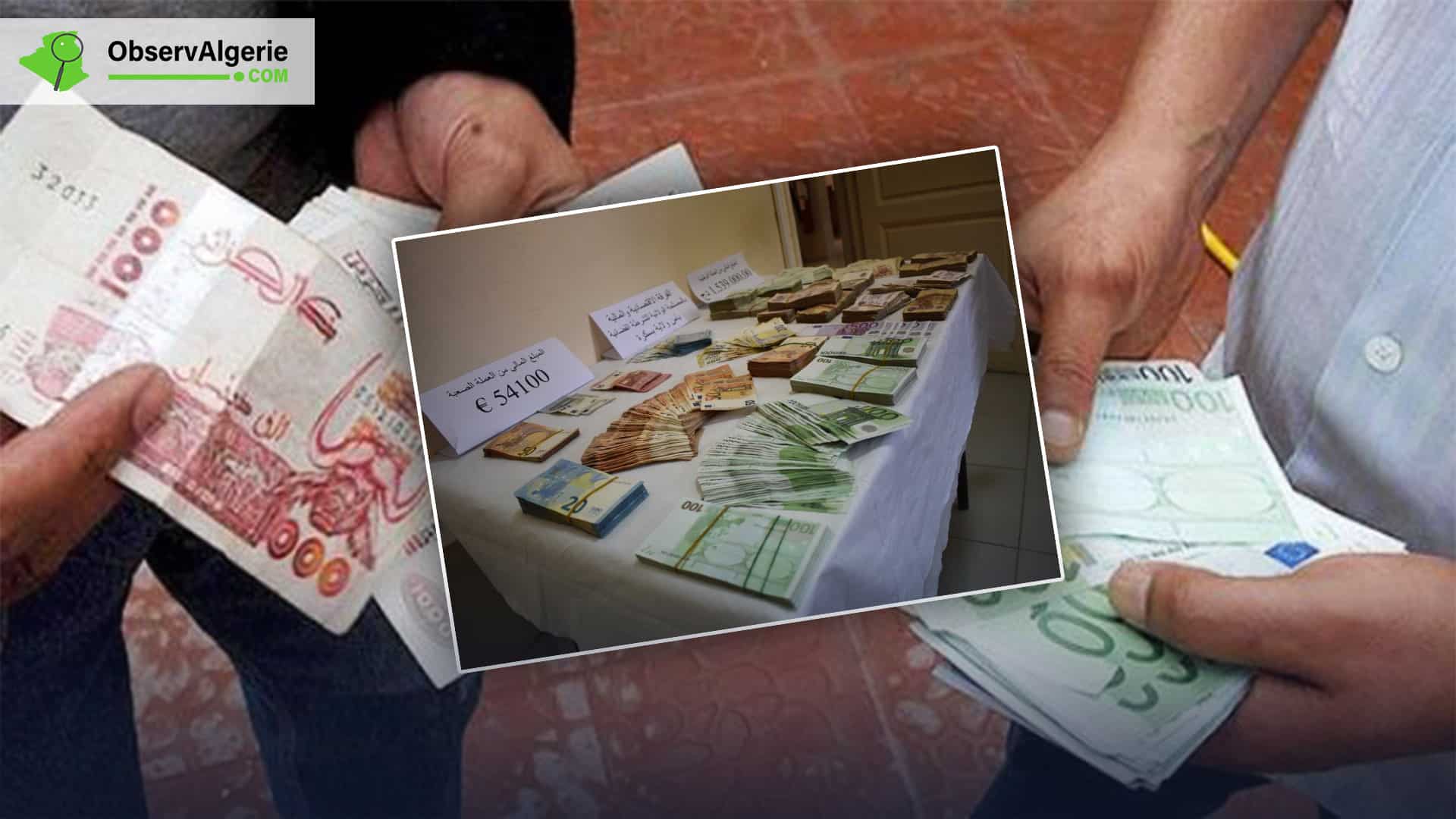 Marché noir des devises en Algérie : Deux individus arrêtés en possession d’une grosse somme en euro