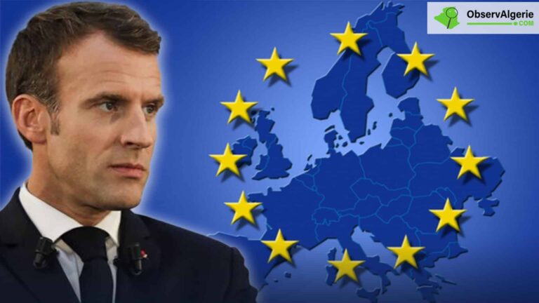 Montage : Emmanuel Macron - union européenne