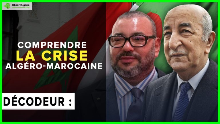 Montage : Tebboune - Mohamed 6 - Drapeau Algérie/Maroc