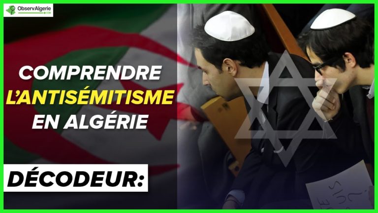 Montage : juifs-étoile de David-fond-Drapeau Algérie