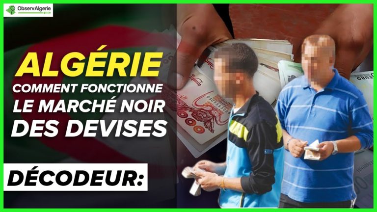 Montage : marché-noir-devises-algérie Montage : marché-noir-devises-algérie