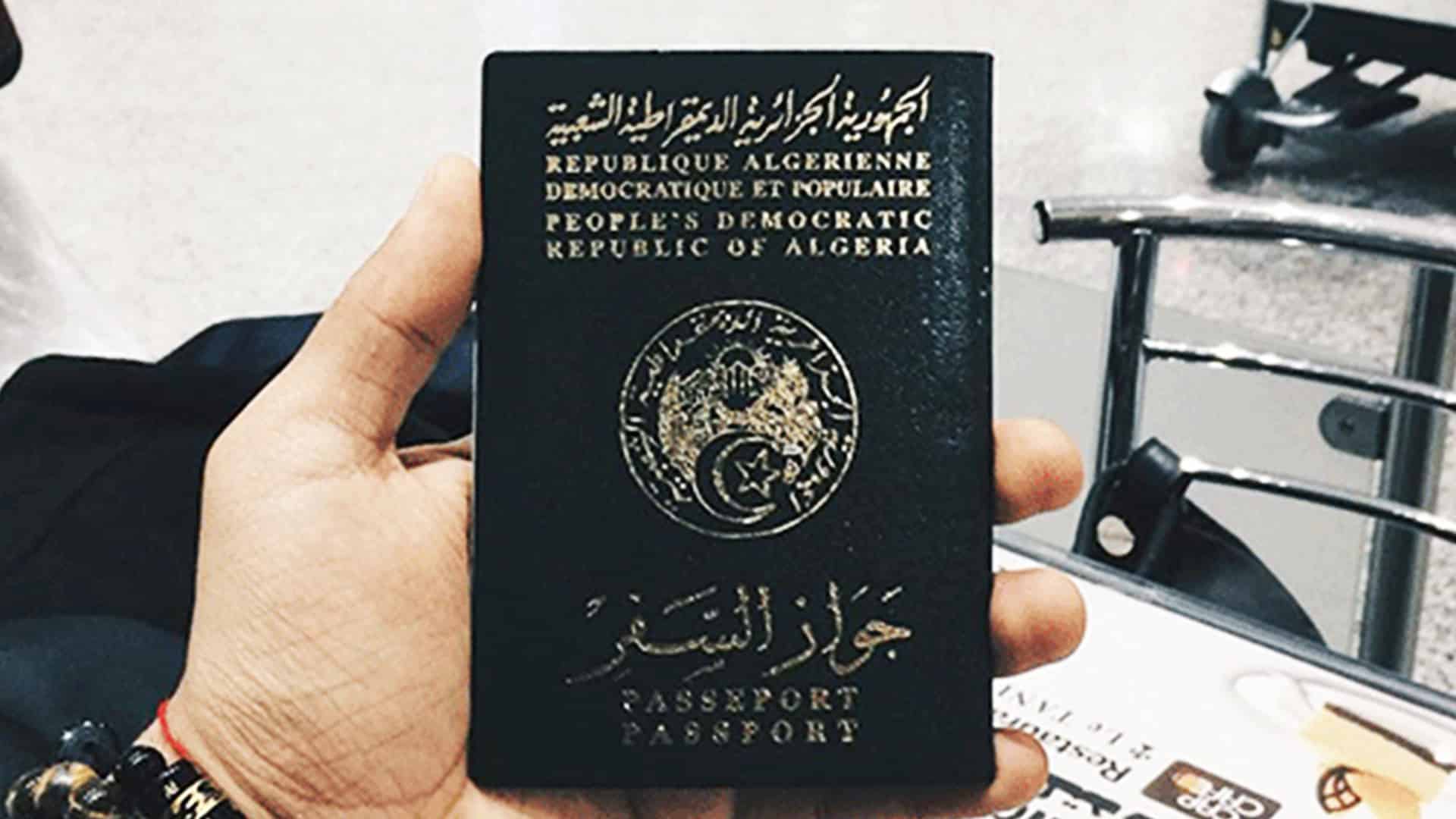 Passeport Algérien