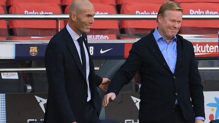 Real Madrid : Zidane s'exprime après la large victoire face au FC Barcelone