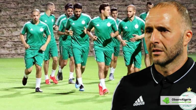 Stage de l'équipe d'Algérie-Belmadi