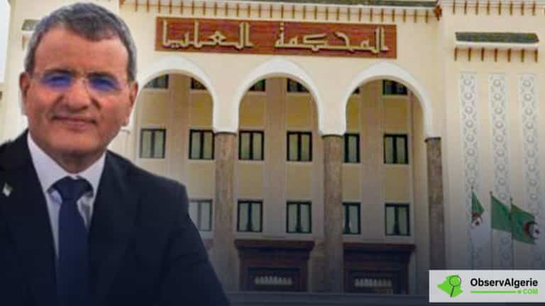 Montage : Ali Ghediri - cour suprême