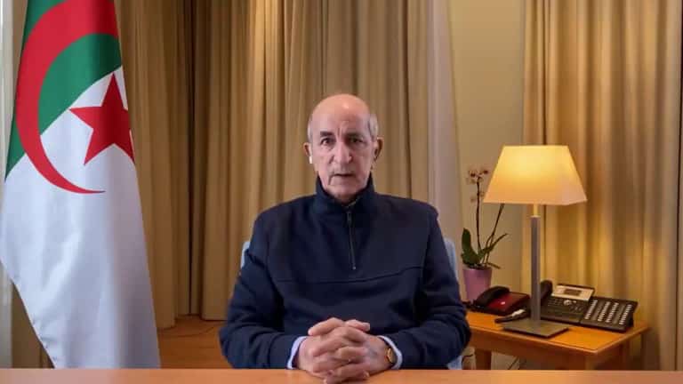 Première apparition de Tebboune depuis son hospitalisation (VIDEO)
