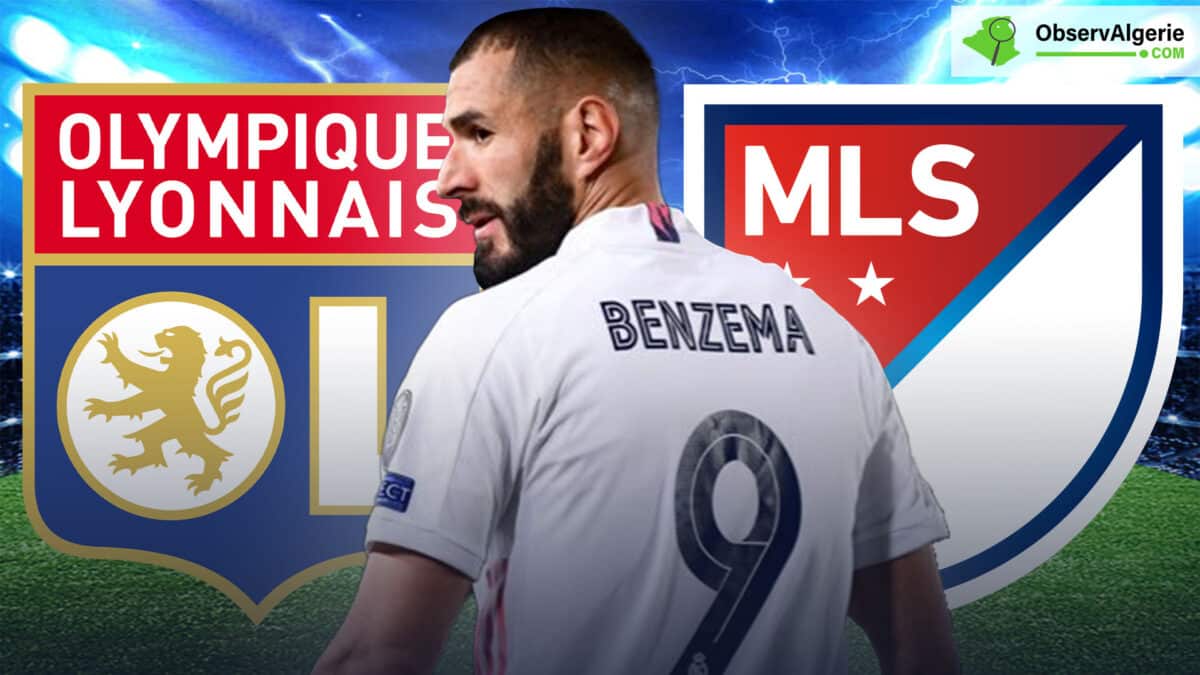 Montage : Karim-Benzema -Olympique Lyonnais - MLS