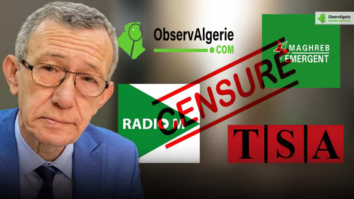 Blocage des sites d’informations en Algérie