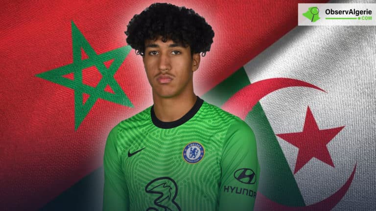 Montage : Sami Tlemçani - Drapeau Algérie - Maroc