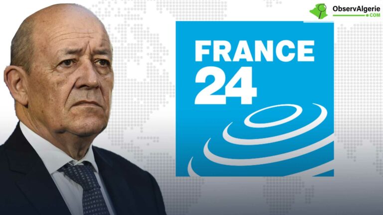 Montage : Jean-Yves Le Drian- France 24