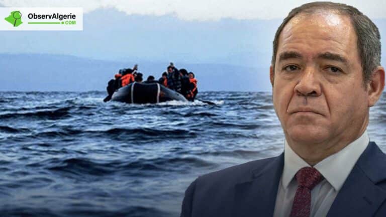 Montage : Sabri Boukadoum - immigration clandestine