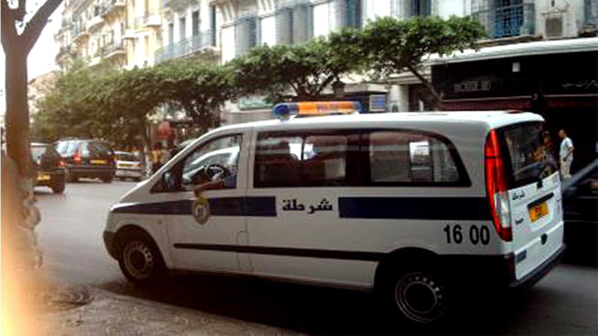 Illustration : voiture de police Algérie