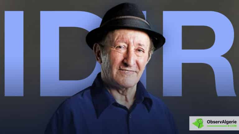 Montage : Le chanteur kabyle Idir