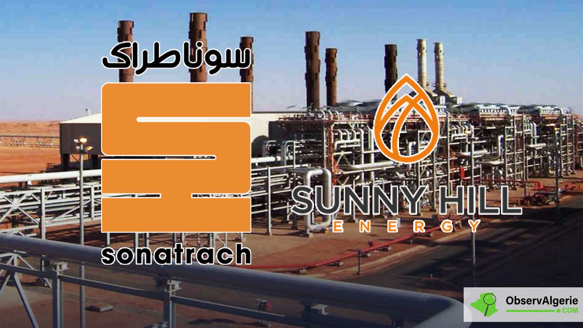 Montage : Sunny Hill Energy - Sonatrach